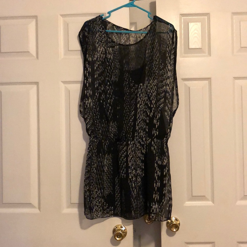 Express black mini dress
